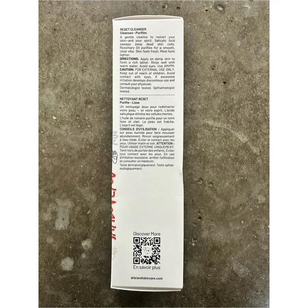 NIB Dr. Brandt Reset Cleanser
